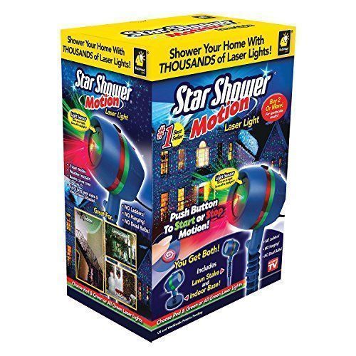 STAR SHOWER MOTION LASER CHRISTMAS LIGHT