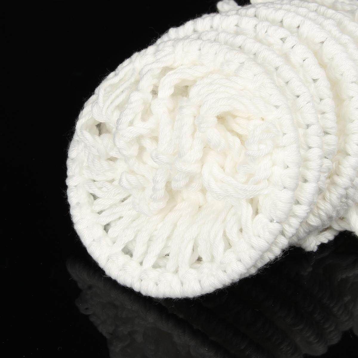 6Pcs/set White Billiards Pool Table Mesh Cotton Nets Pockets Bag For Snooker