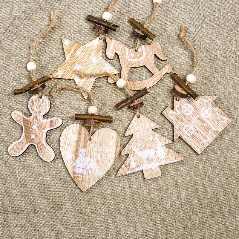 1 Set 6Pcs Christmas Tree Decorations Ornaments
