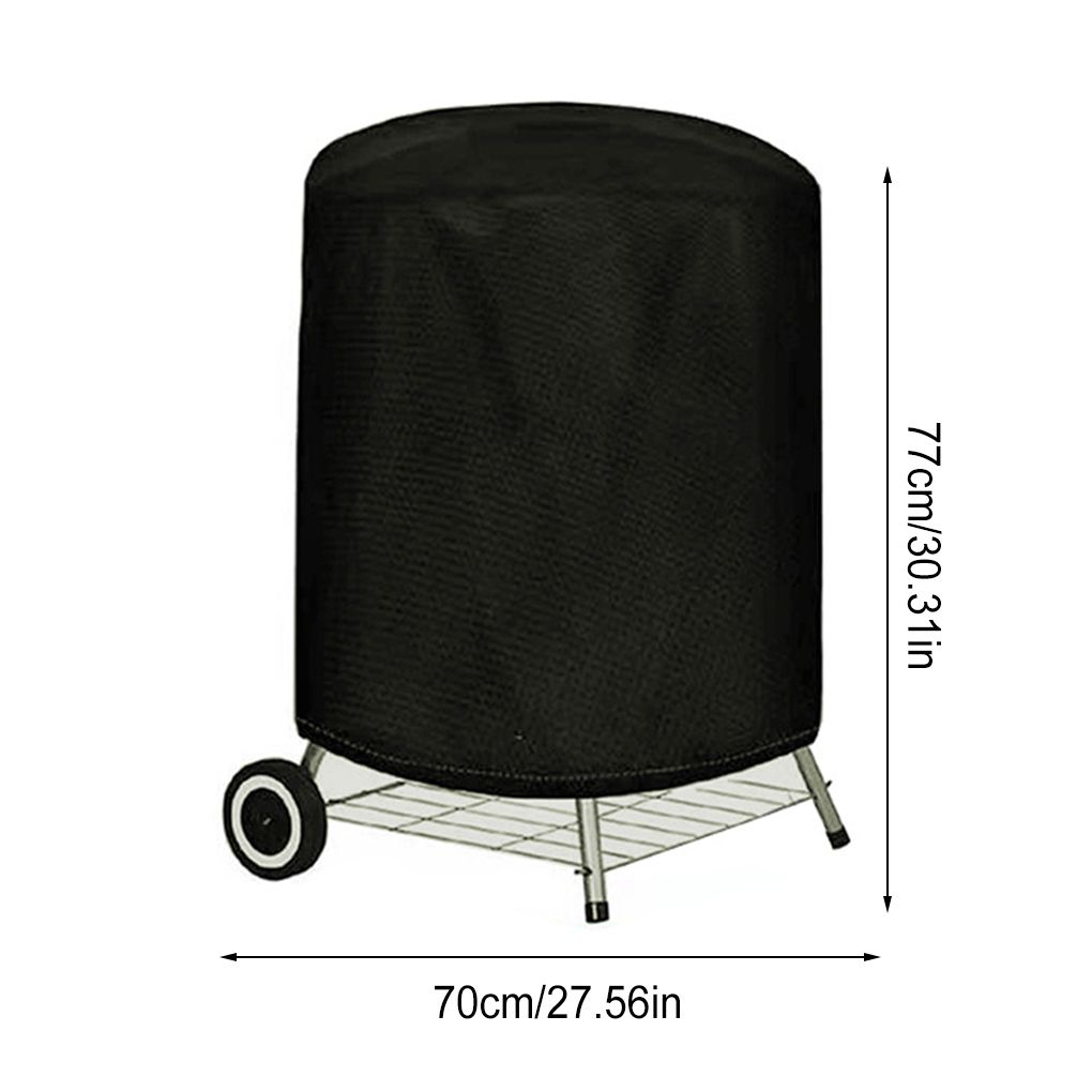 Outdoor BBQ Stove Cover All-Purpose Sun Protection Oven Covers Anti-Dust Grill Protector Garden Patio Backyard  77*70 CM