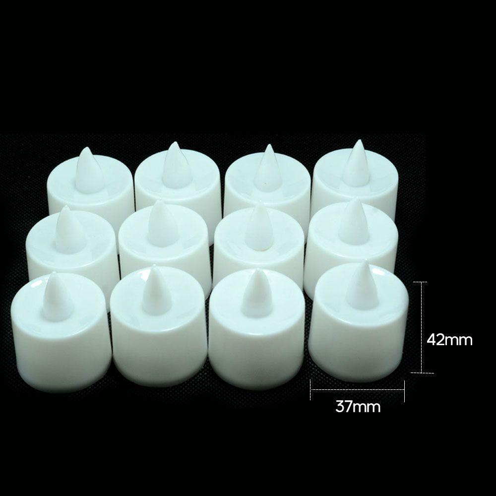 Electric Led Candle Lamp Flameless Tealight Candles For