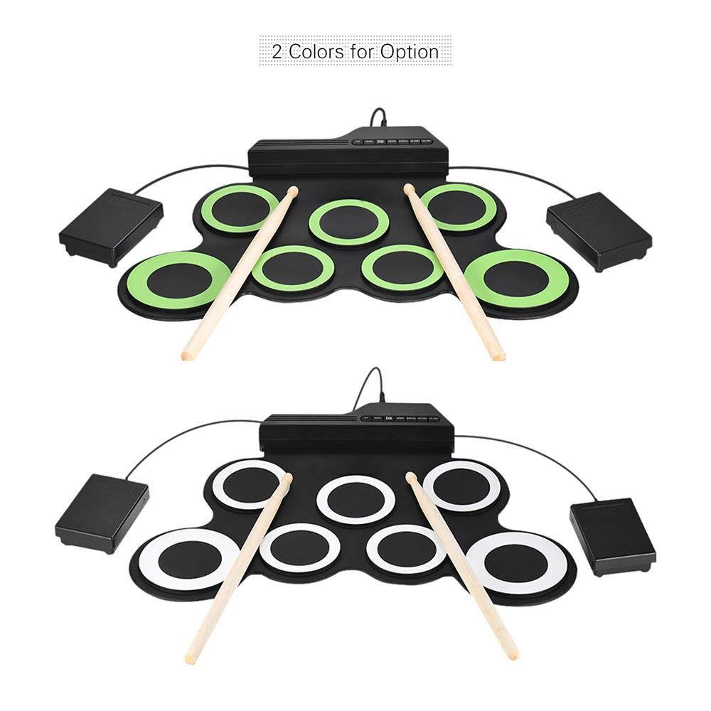 Compact Size Portable Digital Electronic Roll Up Drum Kit