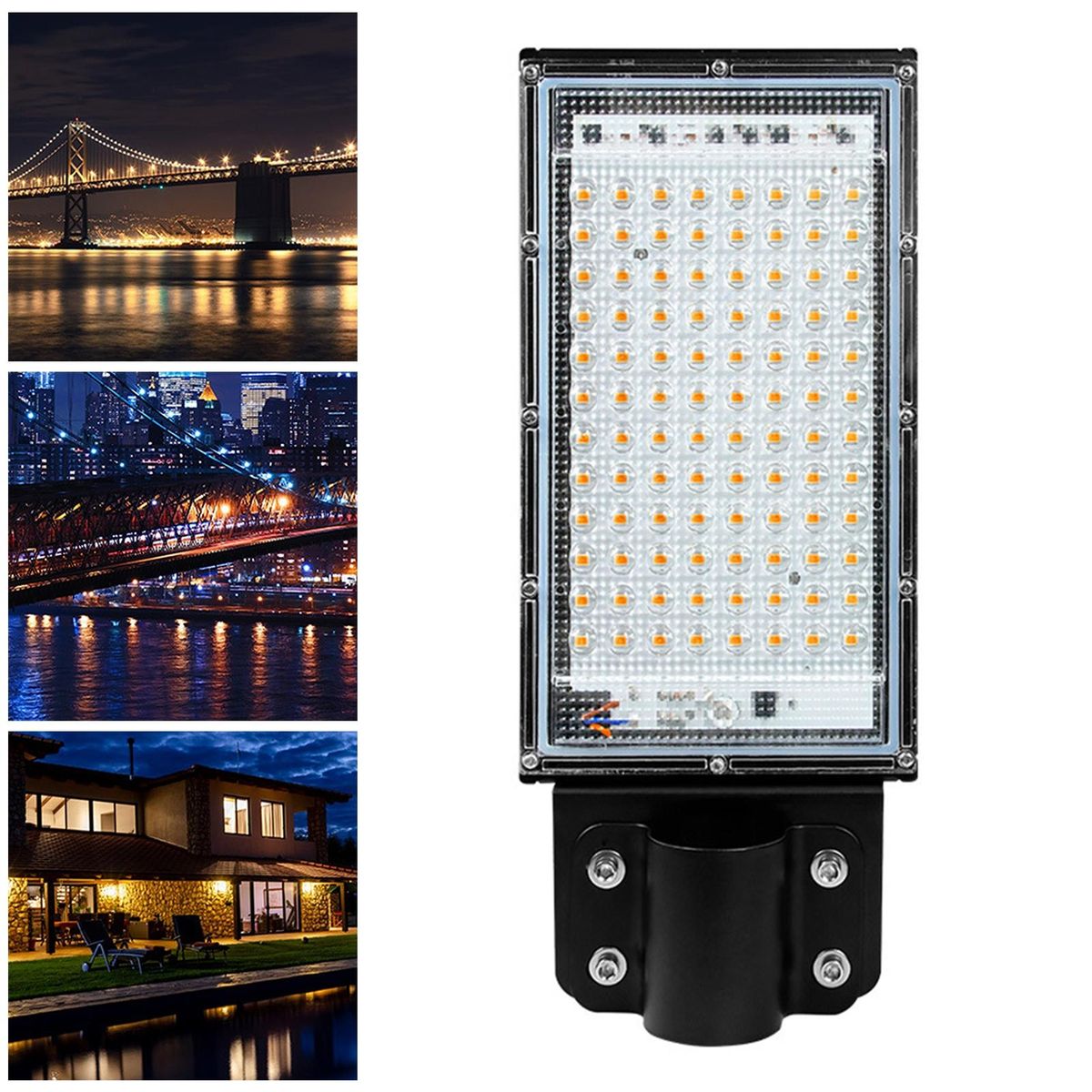 1 Set Highway Lamp Low-Power Consumption LED Street Lamp Kit 100W