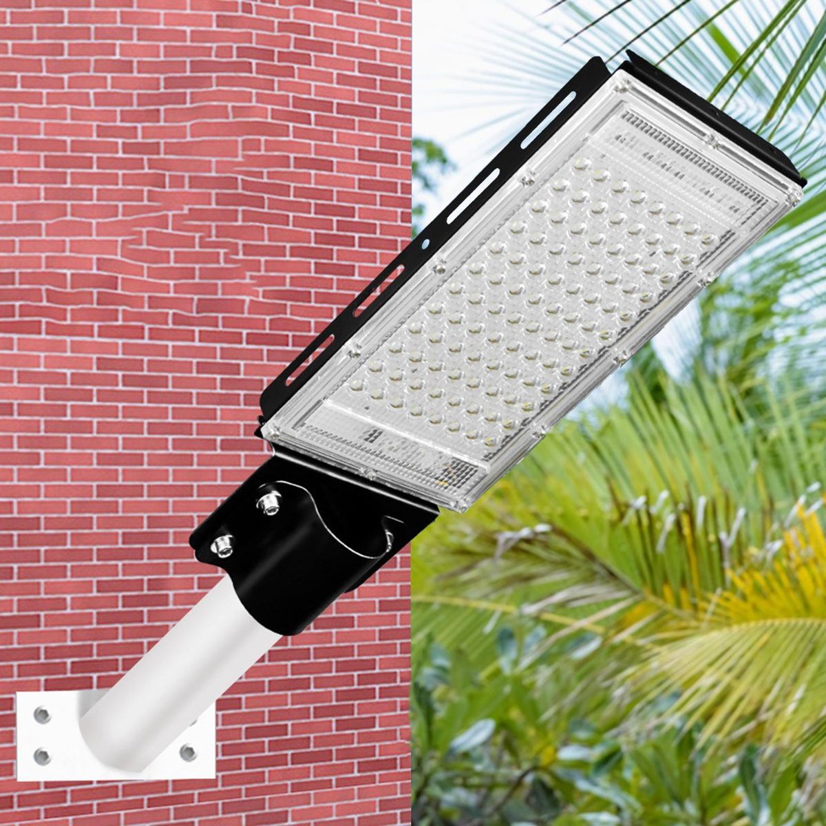 1 Set Highway Lamp Low-Power Consumption LED Street Lamp Kit 100W