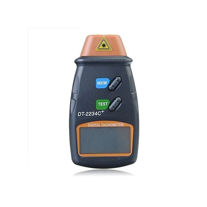 DT2234C+ Digital Laser RPM Tachometer Non Contact Measurement Tool