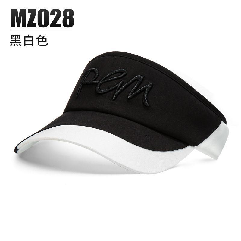 PGM Golf Visor Women Embroidery Empty Top Hat Sun Hats For