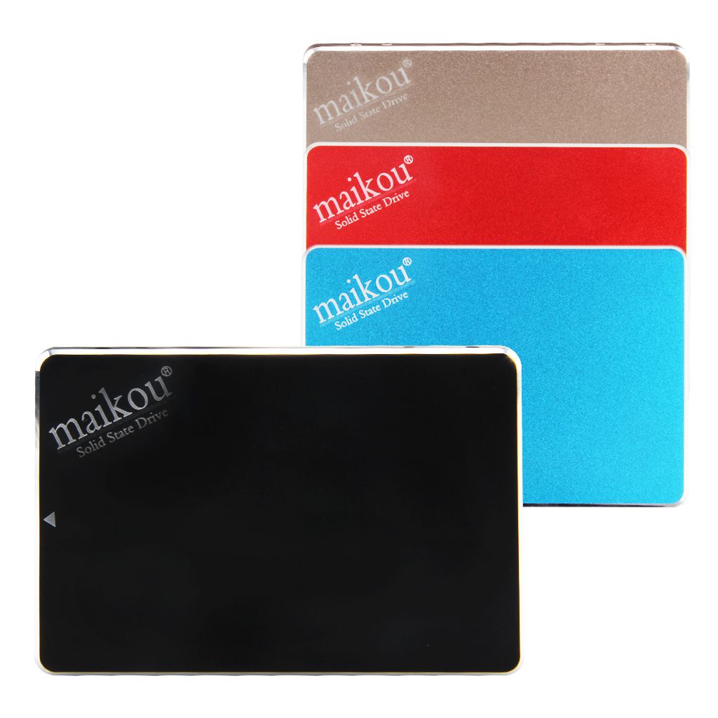 2.5" SATA3.0 SSD Internal 120GB Solid State Drive+9.5mm Bracket For PC