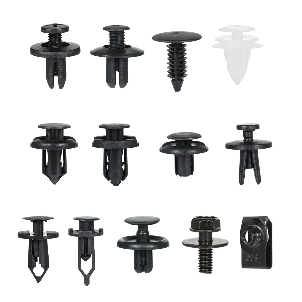 Bumper Retainer Clips Car Plastic Rivets Fasteners Push