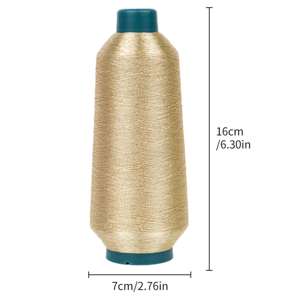 Gold/ Silver Metallic Embroidery Thread Floss-Cross Stitch