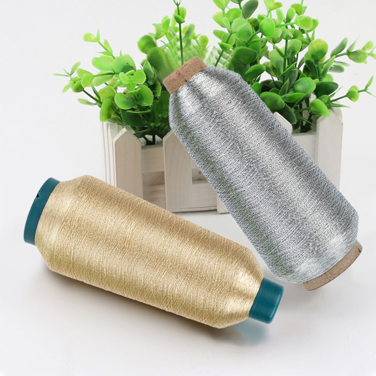 Gold/ Silver Metallic Embroidery Thread Floss-Cross Stitch