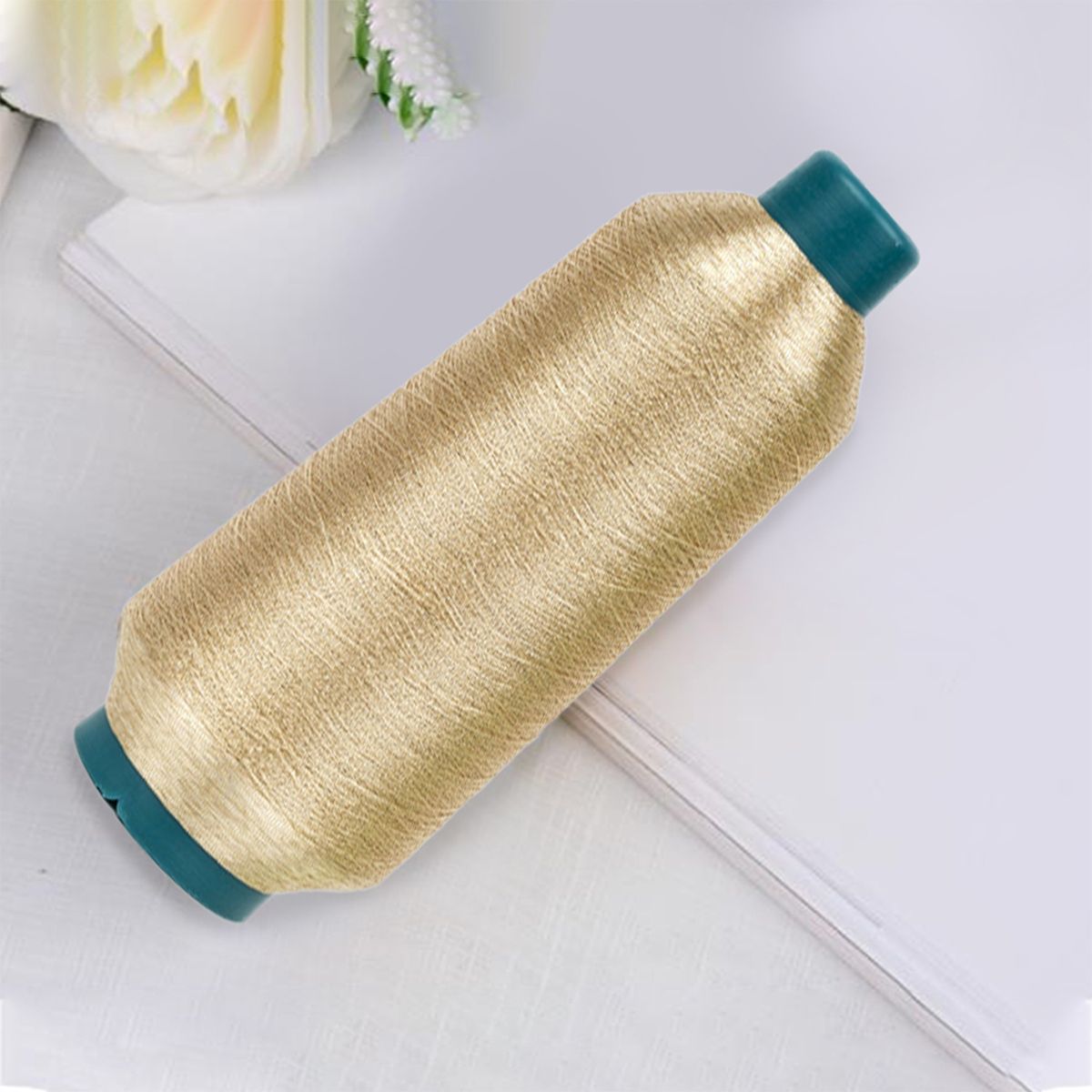 Gold/ Silver Metallic Embroidery Thread Floss-Cross Stitch