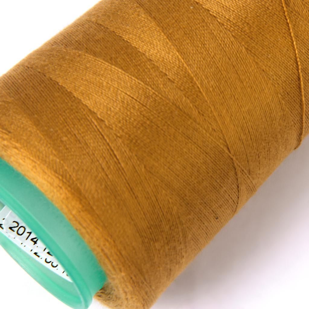 3000 Yards Jeans Thread 20S/2 For Shoes Cushion Leathercraft Gold