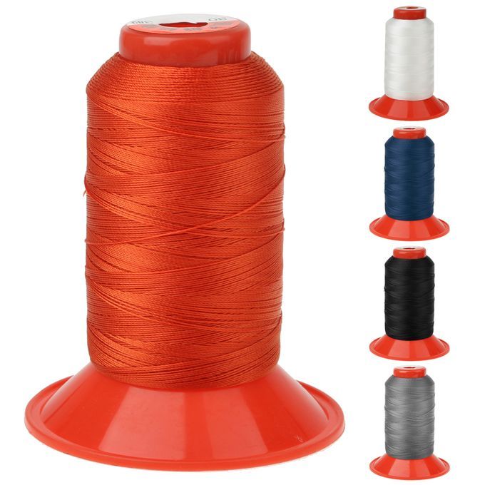 Heady Duty Bonded Nylon Sewing Thread 500 Meters Spool - White