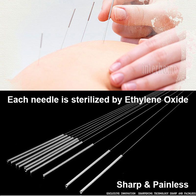 Massage 0.35mm Single Per For Needles ZhenJiu 0.3mm Pack 100pcs Needle Disposable Sterile Acupuncture Acupuncture Use 0.25mm