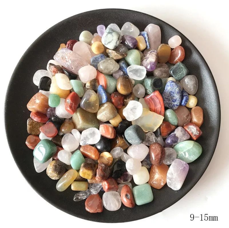 100g Natural Crystal Rose Quartz Ore Mineral Specimen Healing Stone Colorful Quartz For Aquarium