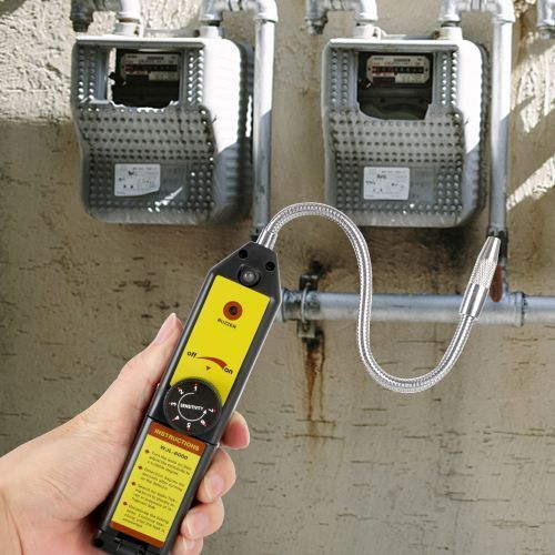 Halogen Leak Detector Freon Gas Leak Detector Gas Analyzer CFC HFC Halogen Gas Refrigerant Leak Detector Air Conditioning R22
