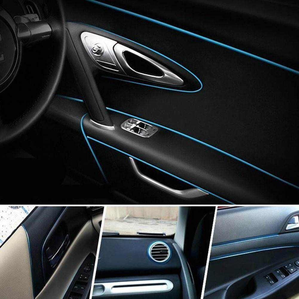 3/5/8M Auto Car Styling Moulding Decorative Filler Strip Interior Exterior Hot Blue