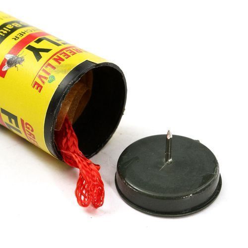 20 Rolls Insect Bug Fly Glue Paper Catcher Trap Ribbon Tape Strip Sticky Flies