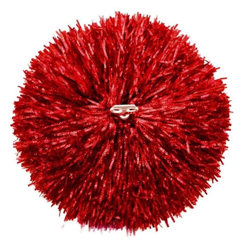 Pom Poms Cheerleading Cheerleading Pom Poms for Party Sports Accessories Dance Cheer Pom-Poms Weddings Team Red