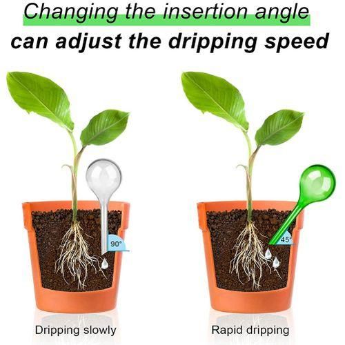 12 Pieces Watering Globe Set, PP Watering Bulbs