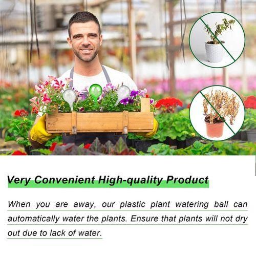 12 Pieces Watering Globe Set, PP Watering Bulbs