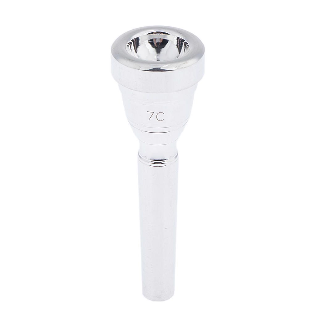 Gold Plated Mega Rich   Trumpet Mouthpiece 3C/5C/7C New High Quality