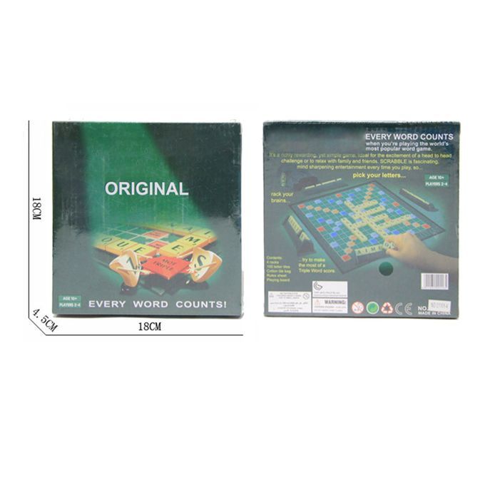 100PCS English Spelling And Word Game Crossword Matching