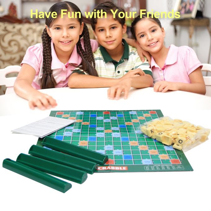 100PCS English Spelling And Word Game Crossword Matching