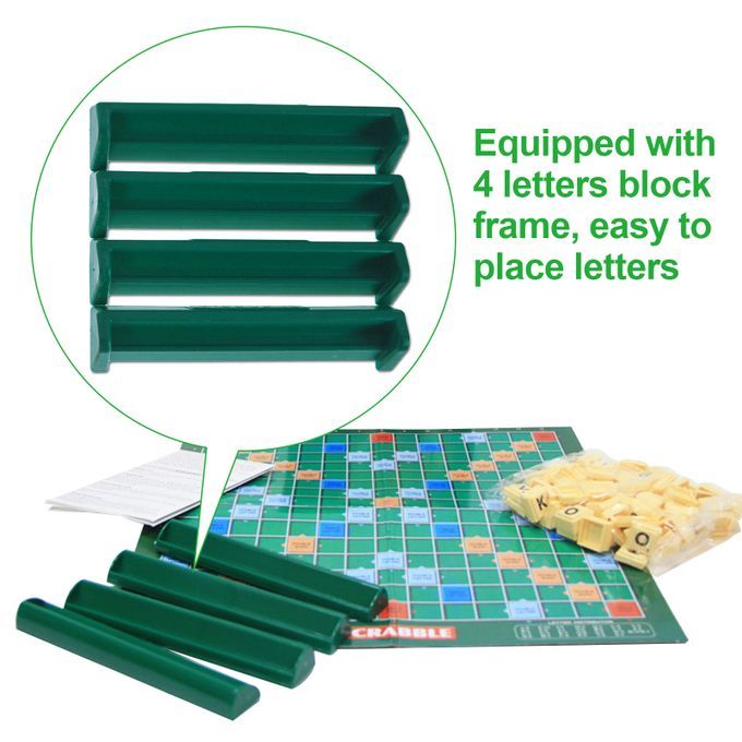 100PCS English Spelling And Word Game Crossword Matching