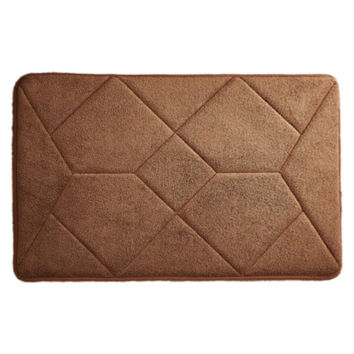 Bathroom Mat Bathroom Anti-slip Absorbent Foot Mat Coffee