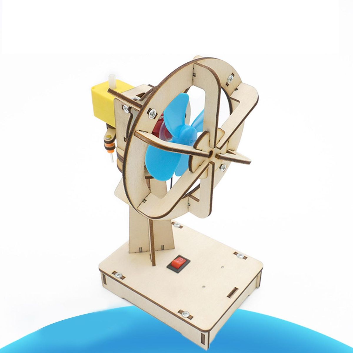 1 Set Fan Physical Toys Shaking Head Fan Teaching Equipment Toys