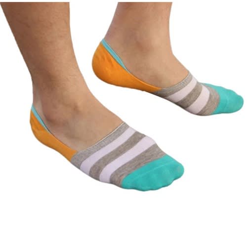 3 Pairs Multicolour Invisible Socks