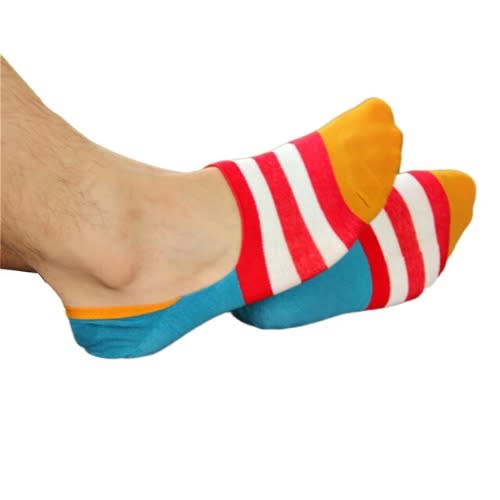 3 Pairs Multicolour Invisible Socks