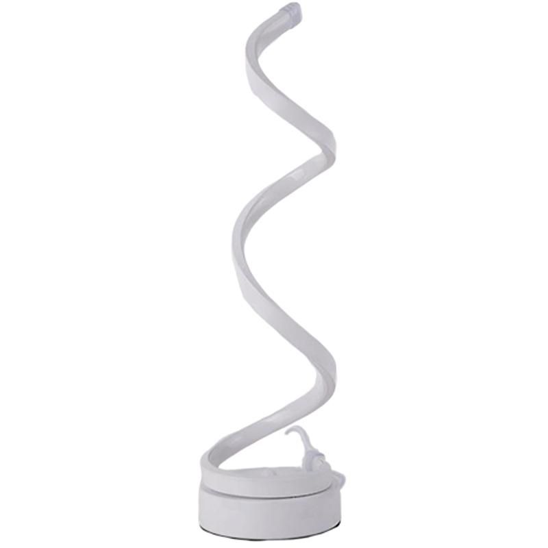Modern 24W LED Table Lamp Bedroom Reading Desk Light US Plug