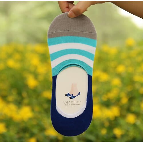 Invisible Socks - Blue Hue