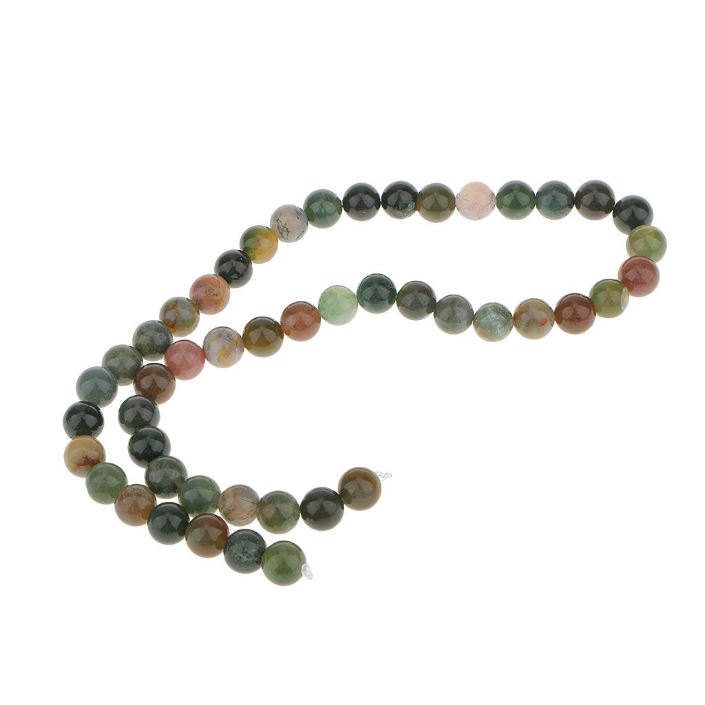 Agate Round Gemstones Loose Bead Strand 8mm / 15.5 Inches