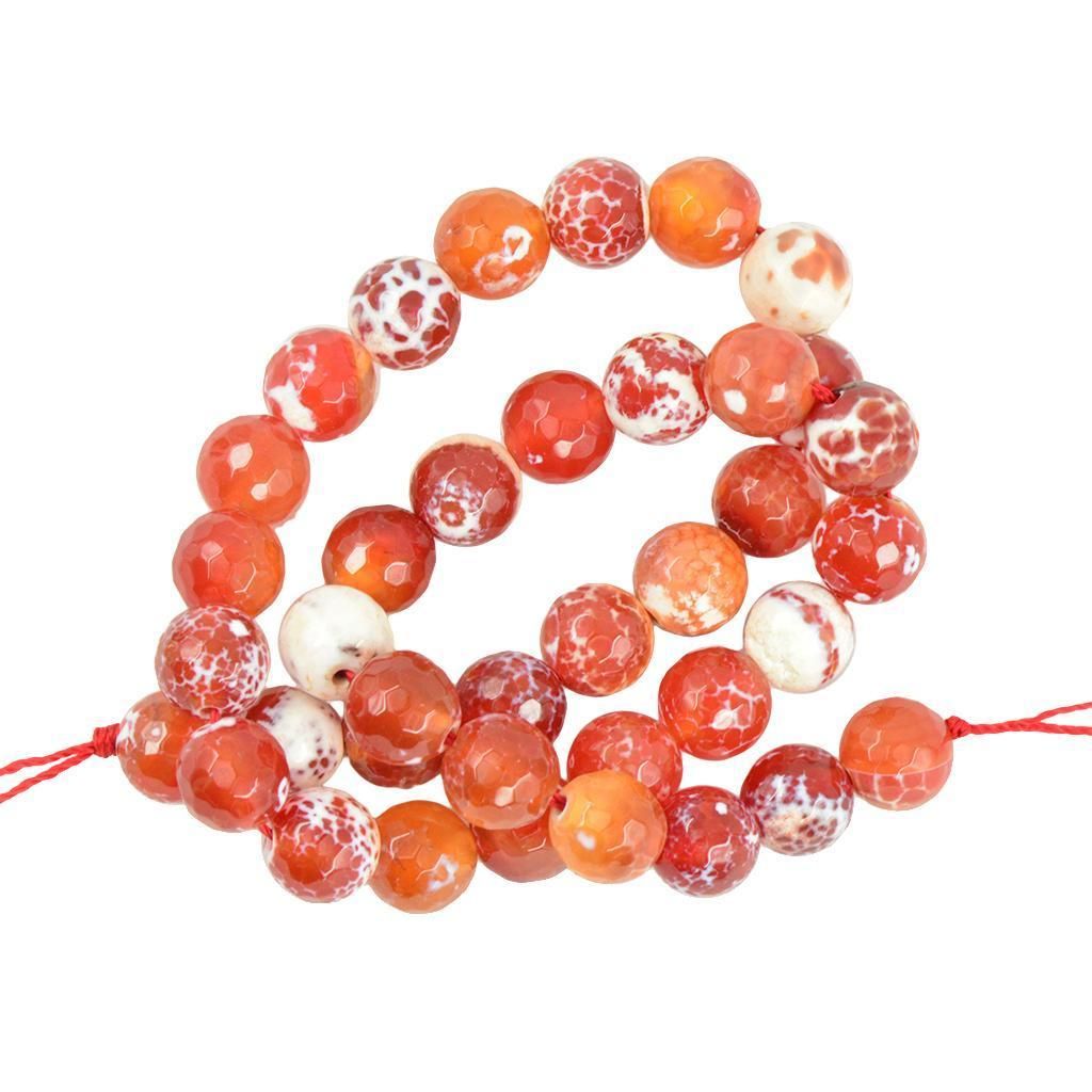 10mm  Fire Agate Round Gemstone Loose