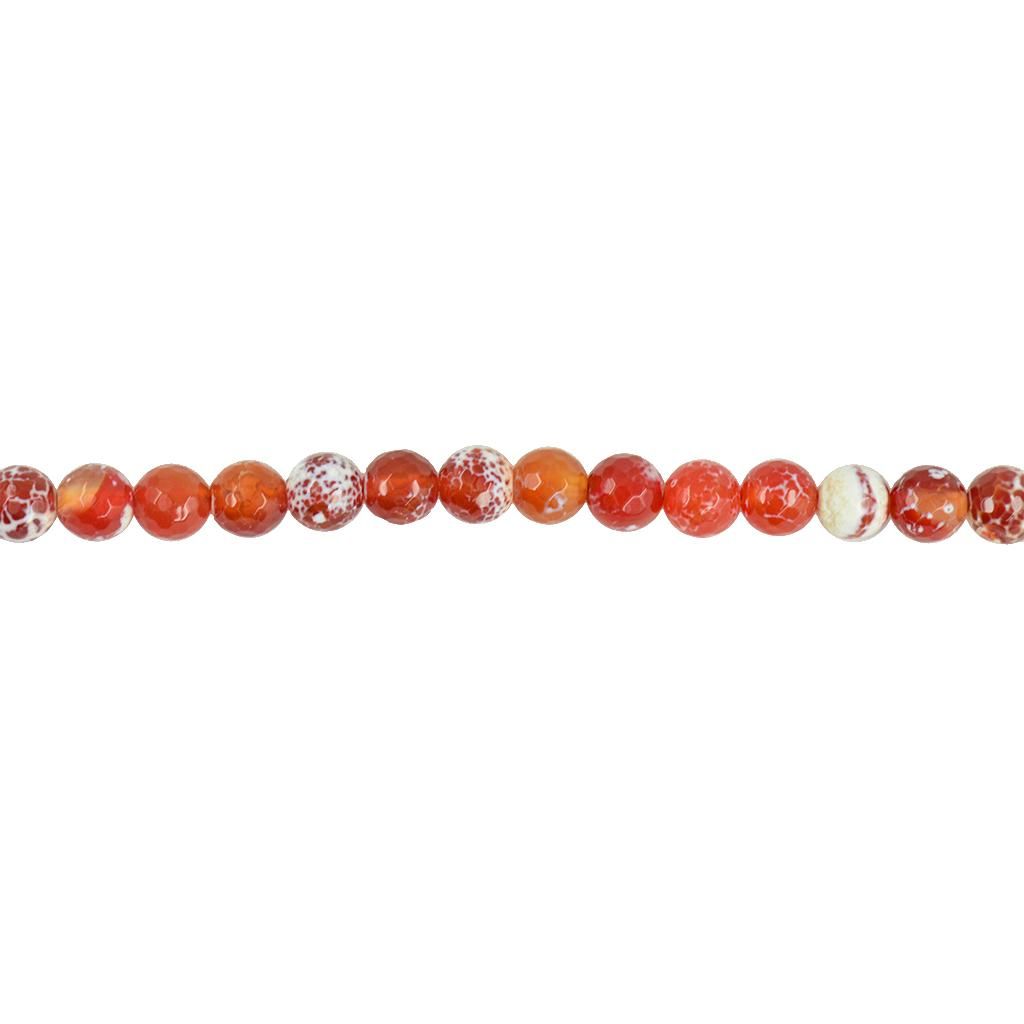10mm  Fire Agate Round Gemstone Loose