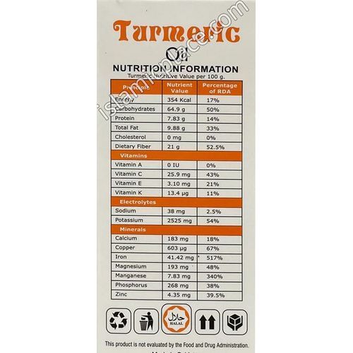 Turmeric Oil 2 Oz - Natural