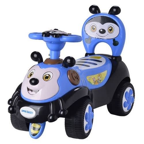 Ride -On Car For Kids' - Blue & Black