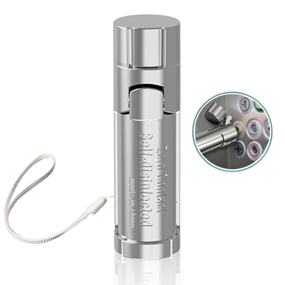 Press Elevator Hand Stick Hygiene Door Opener Door Handle