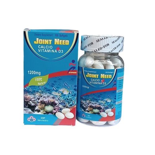 Joint Need Calcium 1200mg + Vitamin D3 -100 Soft Gels