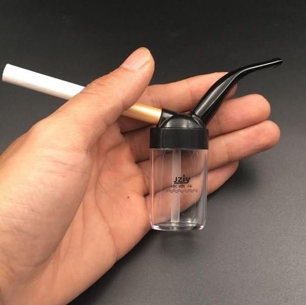 2Pcs High Quality Mini Pipe Water Smoking tobaccos Pipe hookahs-Filter Smoking Accessories