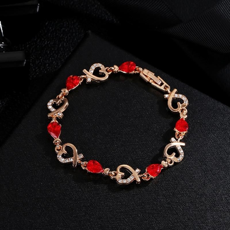 Crystal Bracelet Bangle Love Wedding Bridal Flowers & Diamon