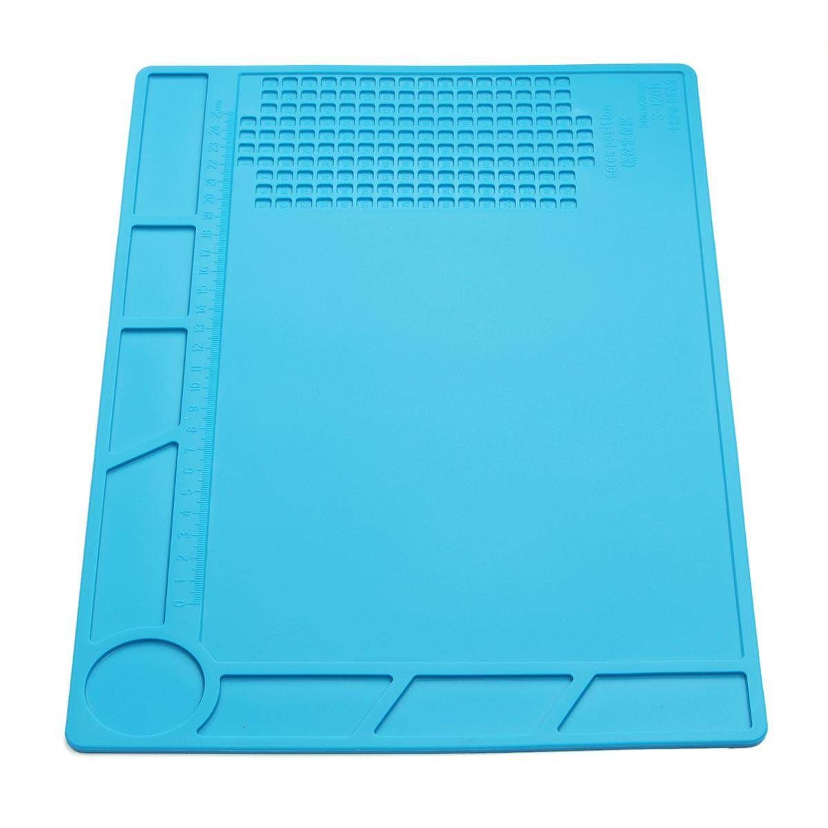 34x23cm Anti Static Heat Insulation Silicone Desk Mat For Phone Computer Repair
