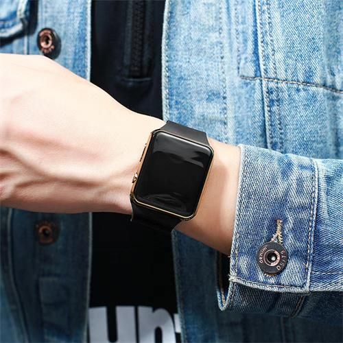 Men's and women's universal LED watch + crown bracelet