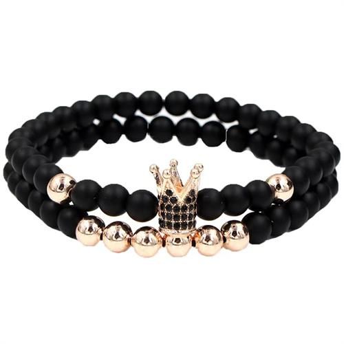 Men's and women's universal LED watch + crown bracelet