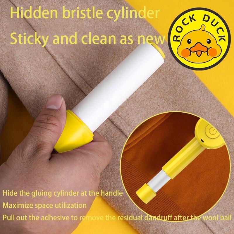 Yellow duck Hair Ball Trimmer Portable Lint Remover Electric Trimmer Sweater Remover Cutters powerful Without damaging clothes