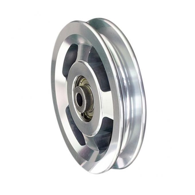 10X Alloy Pulley Wheels U Groove Home Fitness Pulley Cable Machine DIY