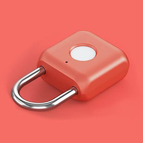 USB Door Lock Fingerprint Padlock For Locker Suitcase